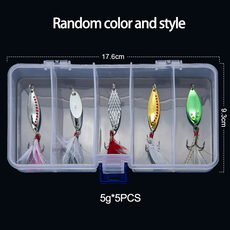 Fishing Lure Spoon - Umpan pancing Spinner sendok logam, umpan