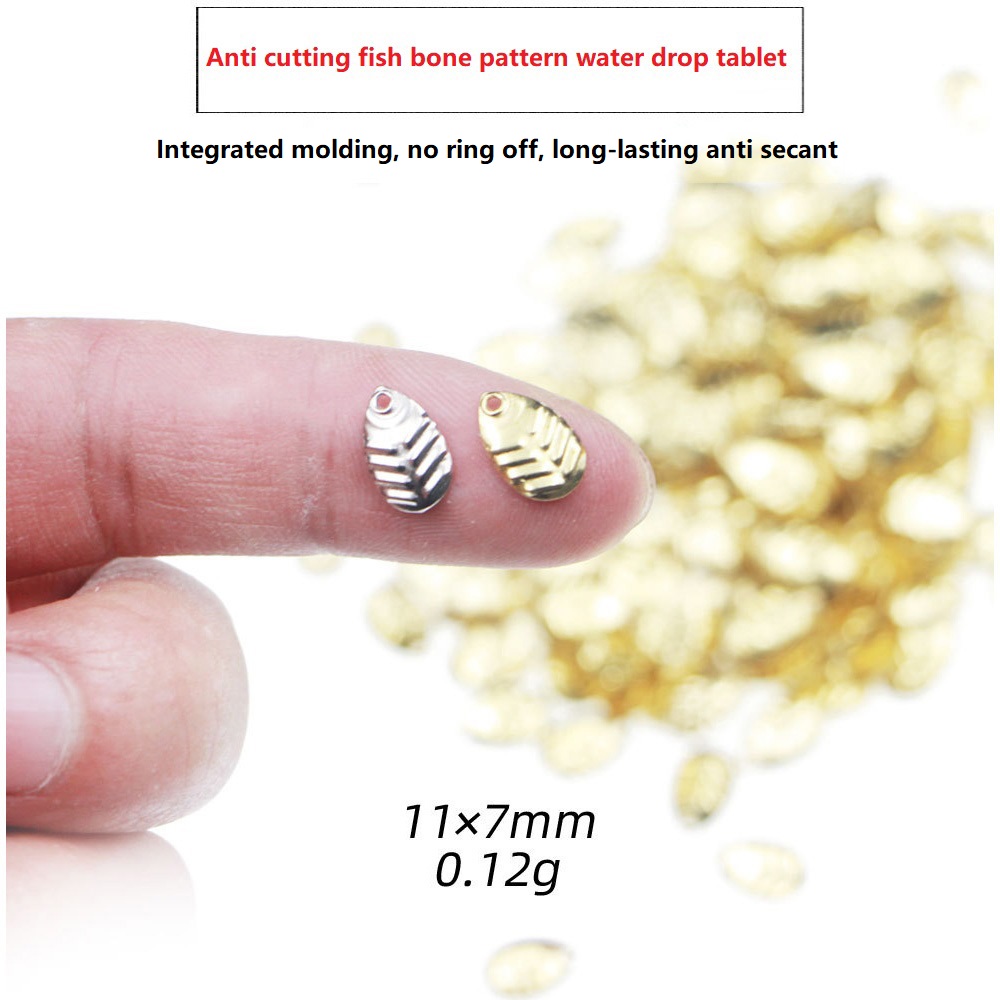 Fishing Lure Accessories - 50 Buah/Lot DIY Memancing Spinner Cincin