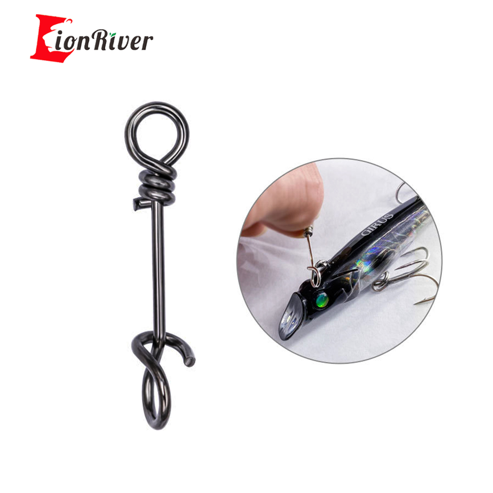 Fishing Lure Accessories - LIONRIVER 100 Buah Klip Musim Semi