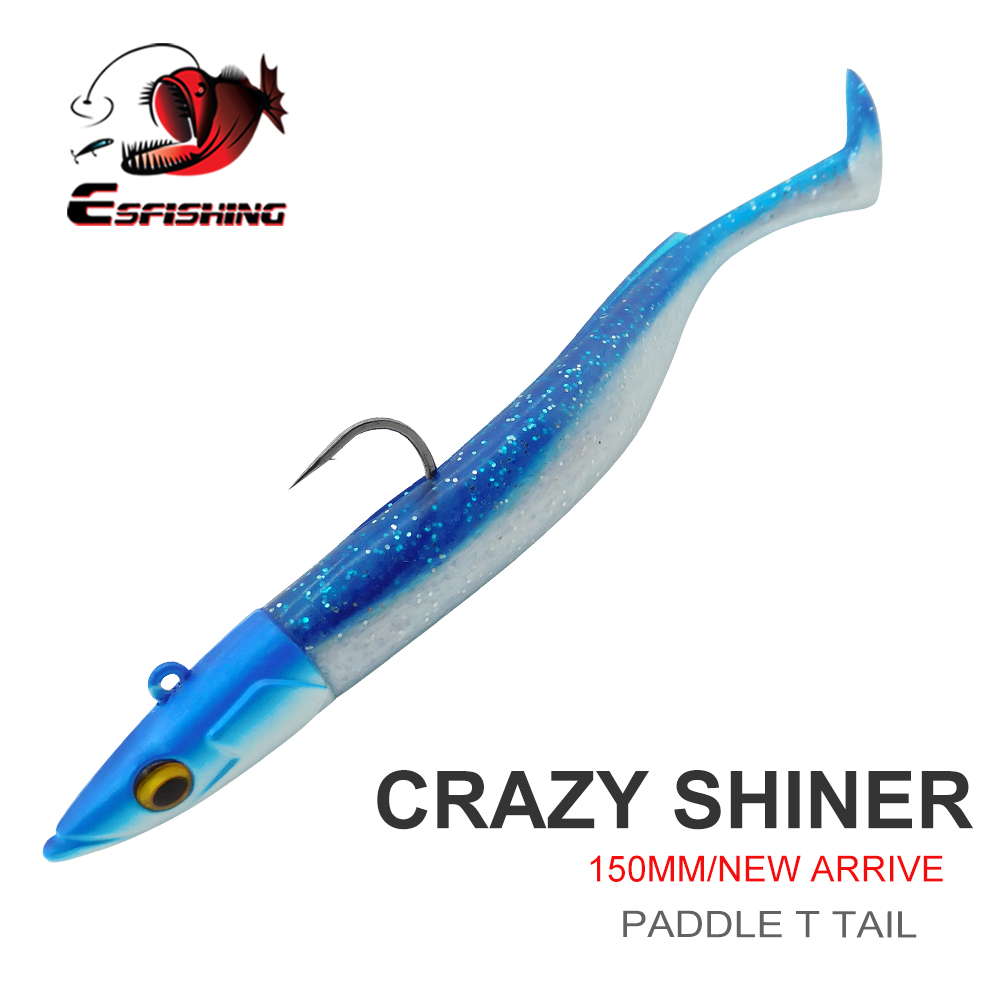 Fishing Lure Spoon - ESFISHING Umpan Pancing Lunak Leurre Souple