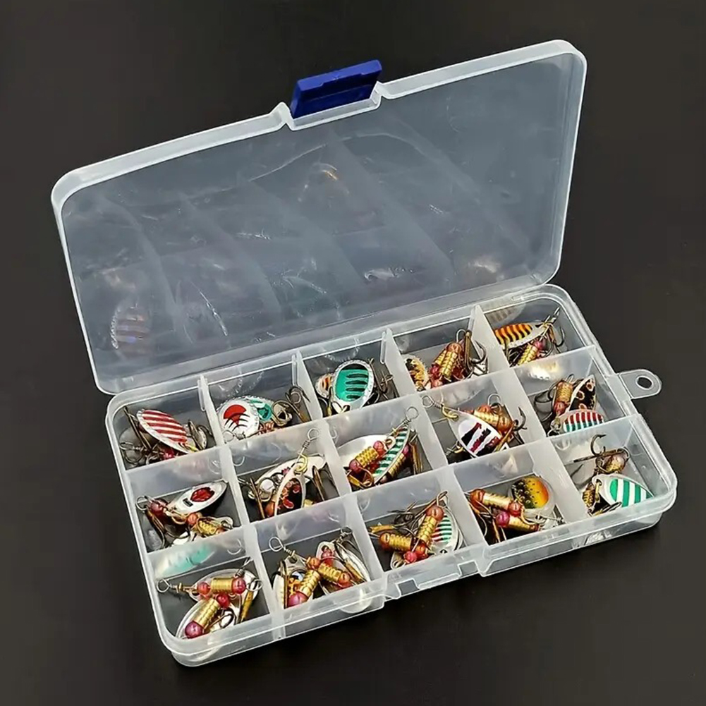 Fishing Lure Spoon - 30pcs Umpan Pancing Spoon Spinner Logam