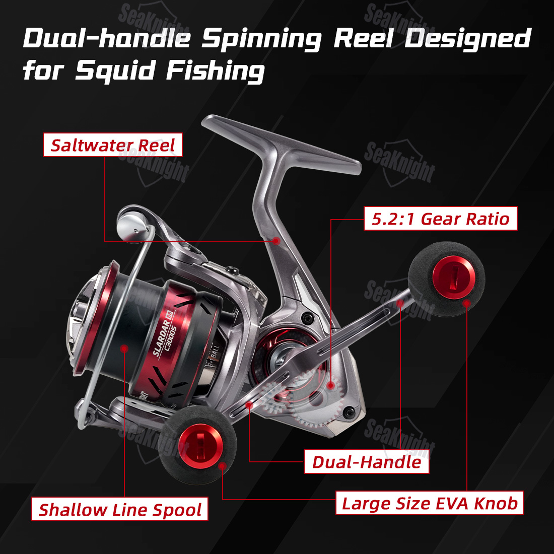 Reel Pancing Spinning SeaKnigh - Kastking Reel Zephyr ulasan dan harga
