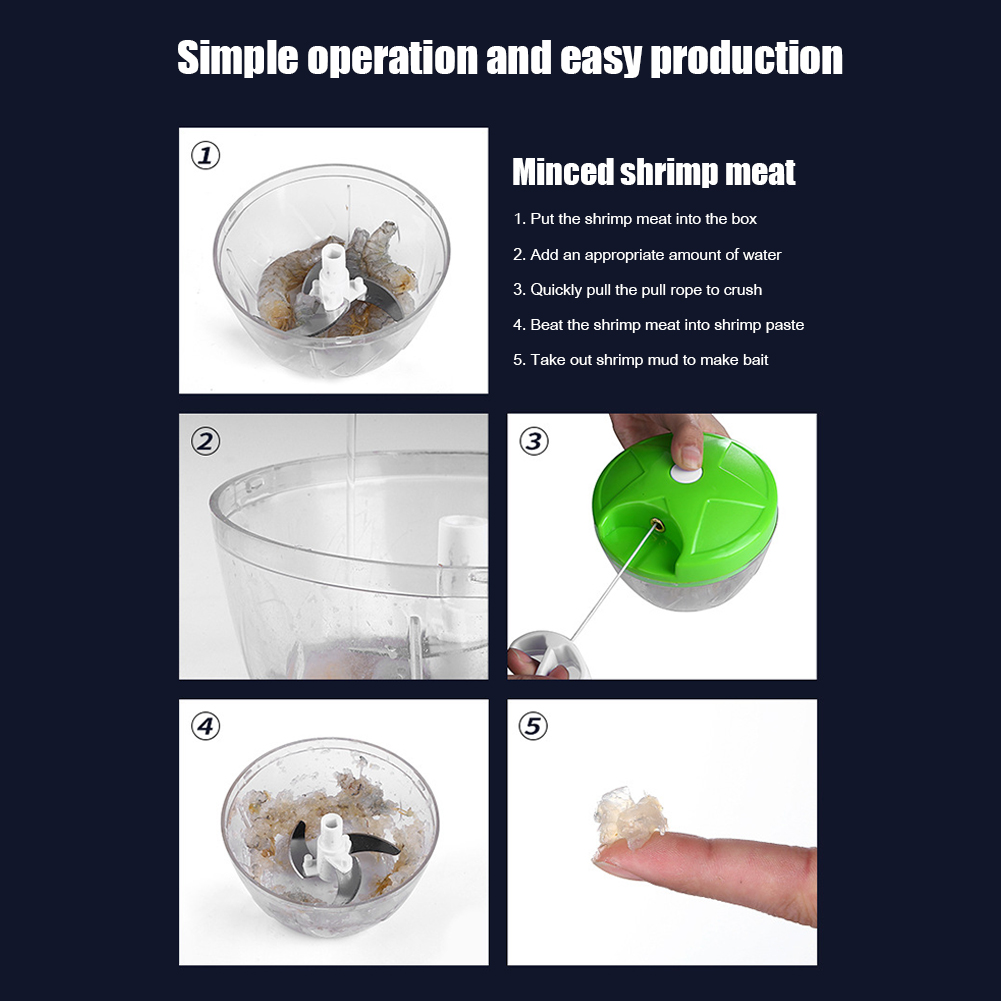 Penggiling Umpan Portabel Geng - Fishing Lure Kit ulasan dan harga
