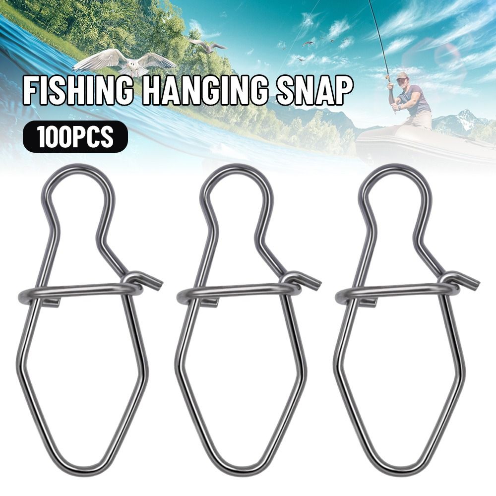 100 buah/lot bagus Snap Fishin - Fishing Lure Box ulasan dan harga