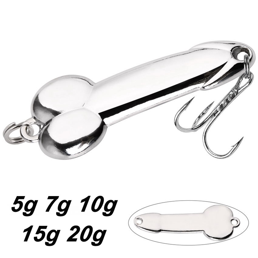 Umpan pancing bentuk Penis, um - Fishing Lure Spoon ulasan dan harga