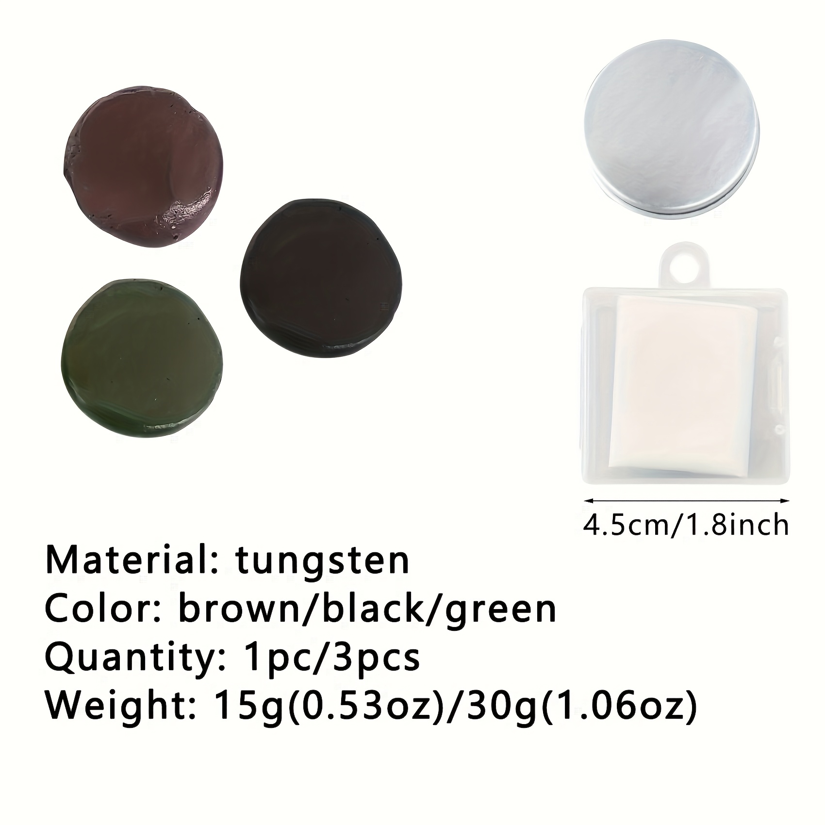 Dempul Tungsten 0.5Oz(15G) Tik - Fishing Lure Accessories ulasan dan harga