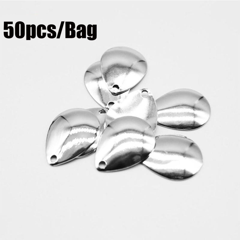 50pcs Umpan Pancing VIB Berben - Fishing Lure Spoon ulasan dan harga