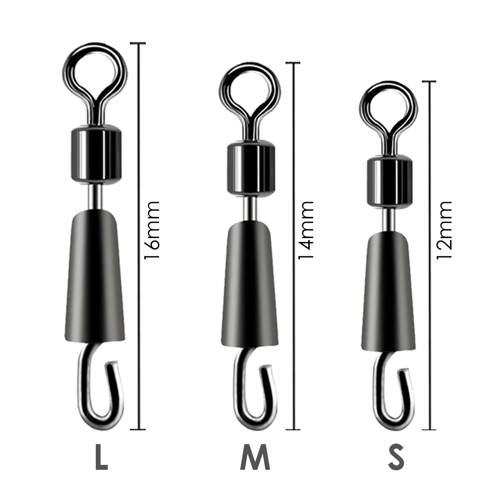 20/100Pcs Bearing Swivel Panci - Fishing Lure Box ulasan dan harga