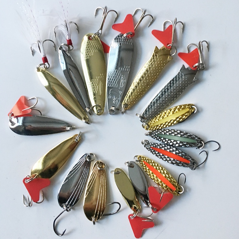 Perlengkapan Umpan Pancing 16  - Fishing Lure Spoon ulasan dan harga