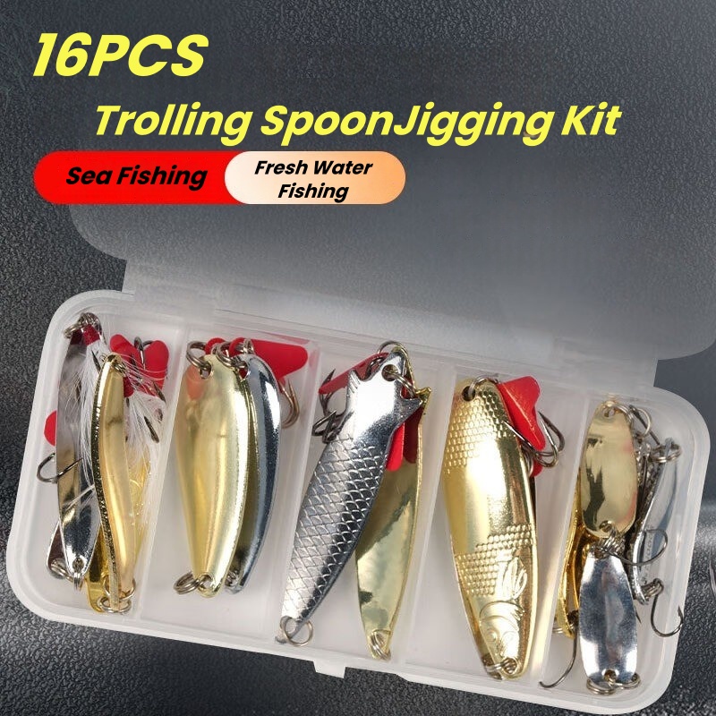 Perlengkapan Umpan Pancing 16  - Fishing Lure Spoon ulasan dan harga