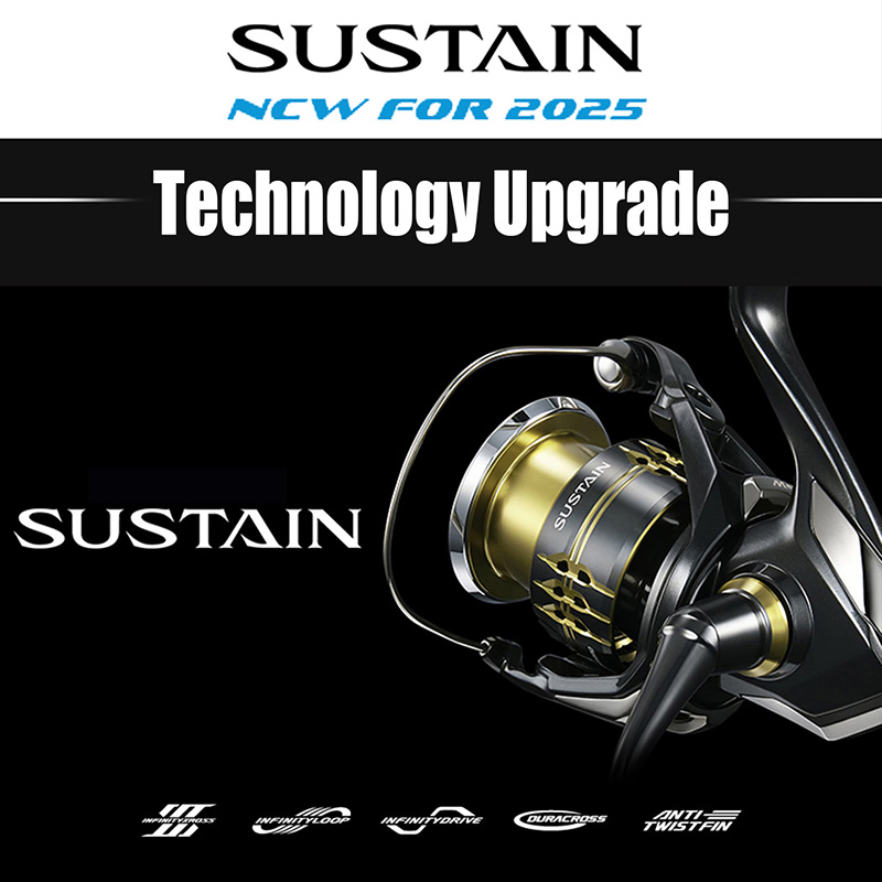 Reel Spinning SHIMANO 2025 SUS - Shimano Reel Sustain ulasan dan harga