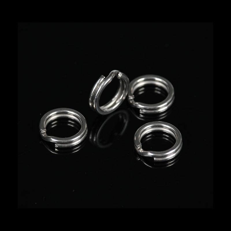 200 Buah 5 Ukuran Cincin Belah - Fishing Lure Accessories ulasan dan harga