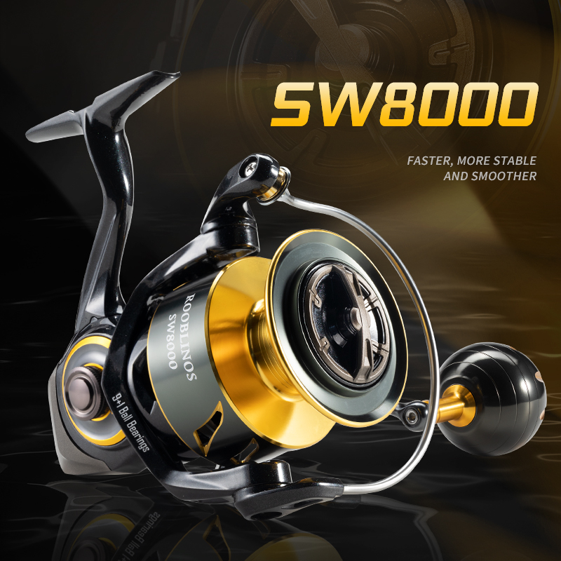 Rooblinos SW rol pancing ultra - Abu Garcia Reel Max ulasan dan harga